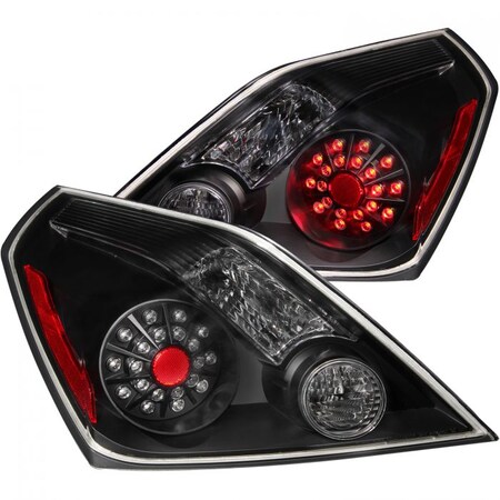 Anzo 08-13 NISSAN ALTIMA LED BLACK LED TAIL LIGHTS 321194